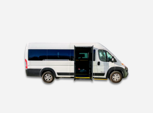 Ram ProMaster with Braun Ability upfit - low floor van